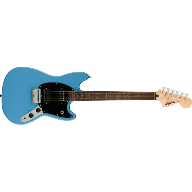 Fender Squier Sonic Mustang Electric Guitar, Beginner Guitar, Includes 30 Days of Free Lessons, Laur