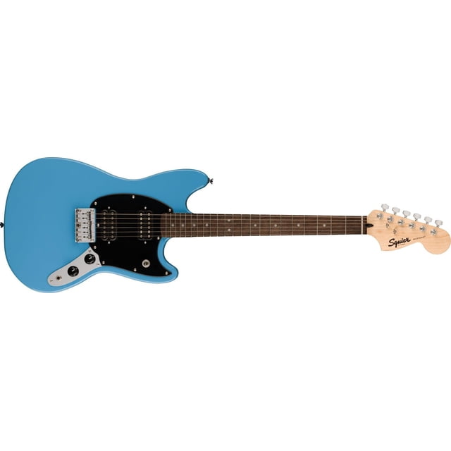 Fender Squier Sonic Mustang Electric Guitar, Beginner Guitar, Includes 30 Days of Free Lessons, Laur