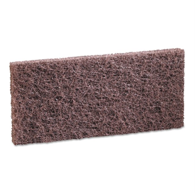 Essendant Inc Boardwalk Heavy-Duty Scour Pad ,Pad,Utility,Bn,4X10