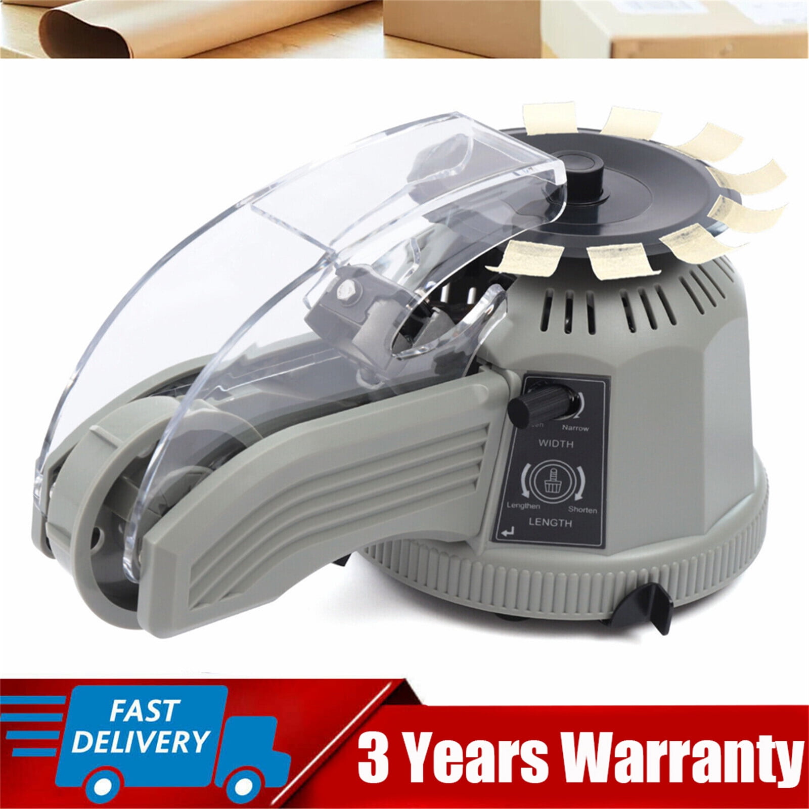 Automatic Tape Dispenser Rotary Disc Tape Cutter Machine Cutting Length 6-60mm