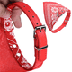 thumbnail image 3 of Bufanda Perro Bufanda Collar Bufanda Correas de hombro Hebilla ajustable para decoración de perros y gatos MFZFUKR CPB-US-YY328-1, 3 of 5