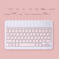 thumbnail image 2 of FlyFlise Tablette Clavier et Souris Sans Fil Combo Design Ultra Mince Batterie Rechargeable pour Téléphone Intelligent Tablette Compatible avec iPhone iPad Ordinateur Système de Prise en Charge MASOS iOS Windows, 2 of 8