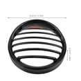 thumbnail image 2 of Miangastore Headlight Mesh Guard Customization 1Pcs 5.70X5.70X1.38In, 2 of 8