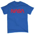 thumbnail image 5 of Vintage NASA Worm Logo T-shirt Astronaut Space Exploration Emblem Men's Tee, 5 of 7