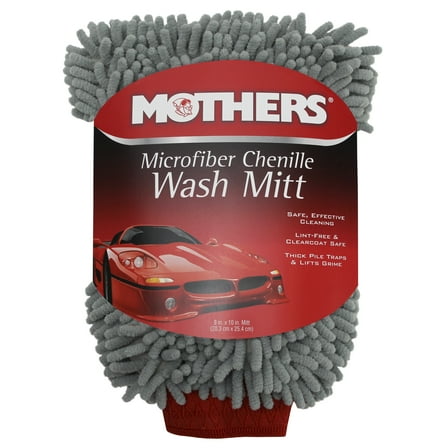 Mothers Premium Chenille Car Wash Mitt