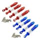 thumbnail image 1 of amortiguador Amortiguador de Choque de 8 Piezas para MN D90 D91 99S 1:12 RC Crawler Car, 1 of 8