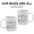 thumbnail image 2 of Wanderlust Mug Coffee Mug - Funny Birthday Gift Idea For Mom Dad Husband Wife - 11 Oz Coffee Mug Tea Cup White, 2 of 5