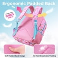 thumbnail image 4 of Gocvo Kids Backpack for Girls, Waterproof Teens Bookbag Cute School Backpacks, Candy Pattern, 4 of 9