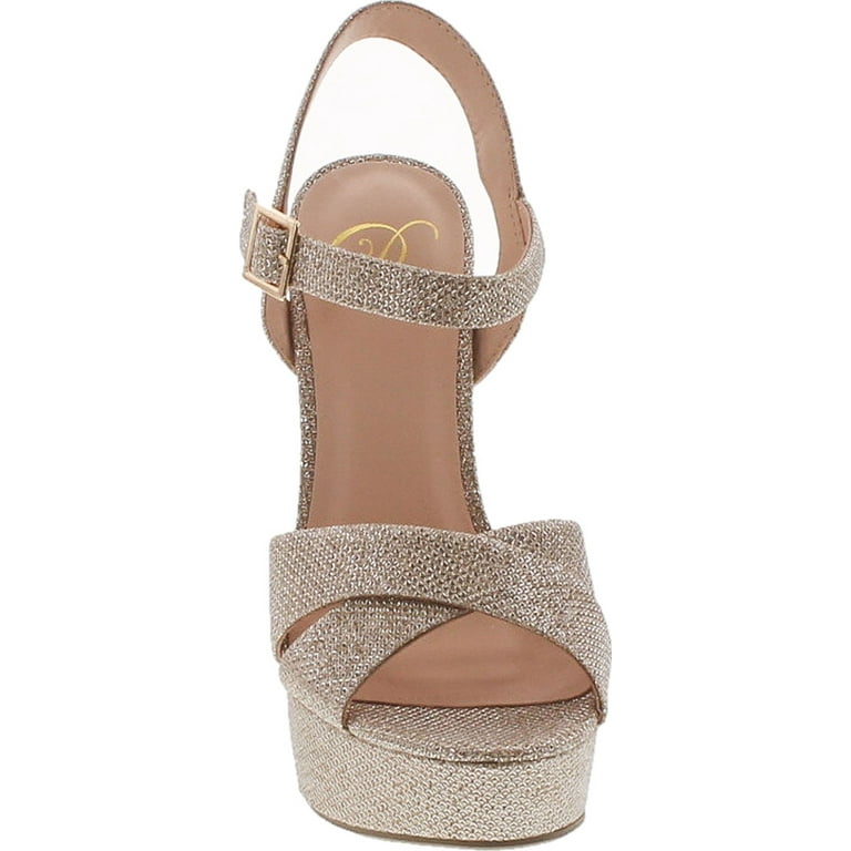 Bronze cheap party shoes