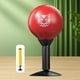 thumbnail image 1 of Bolsa de boxeo de escritorio, balón de boxeo de alta resistencia, entrenamiento de gimnasio en casa con Base de succión, equipo de golpeo Fitness Mma, Rojo, 1 of 8