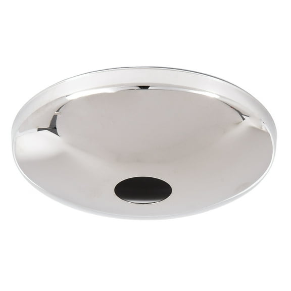 B&P Lamp® Nickel Screw Collar Ceiling Light Canopy Plate, Hardware Not Included