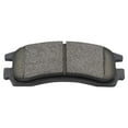 thumbnail image 5 of TRQ Brake Coated Rotor & Brake Pad Ceramic Rear Kit w/Chemicals for Buick Chevy BKA24371, 5 of 6