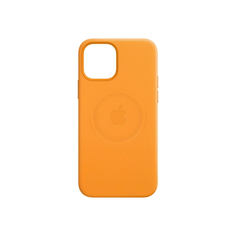 iPhone 12 mini Leather Case with MagSafe - California Poppy 