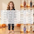 thumbnail image 2 of TOWED22 Halloween Pajamas Kid Boys/Girls Skeleton Glow In The Dark Print Clothes Long Sleeve 2pc Tee/Pants Pjs Set Toddler Holiday Sleepwear Outfits(Blue,6-7 Y), 2 of 3