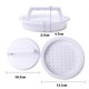 thumbnail image 4 of Moldes Para Flan Molde redondo para hacer hamburguesas y barbacoa, molde duradero para hamburguesas, accesorios para parrillas de barbacoa Likrtyny  Para estrenar, 4 of 9
