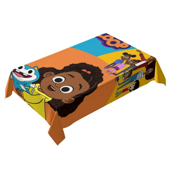Lyla in the Loop-theme square tablecloth has an iconic print, fits most tables, and is easy to care for perfect gifts for fans friends and family，55" x 71"（140*180cm）
