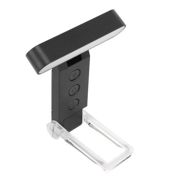Luz De Libro Extensible, Luz De Lectura Recargable USB Para Libros En La Cama Para Amantes De Los Libros, LED Plegable 6 Niveles De Brillo 5 Colores Temporizador Llamativo Clip