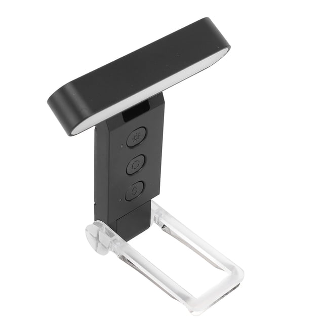 Luz De Libro Extensible, Luz De Lectura Recargable USB Para Libros En La Cama Para Amantes De Los Libros, LED Plegable 6 Niveles De Brillo 5 Colores Temporizador Llamativo Clip