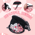 thumbnail image 2 of Rirool Girls Makeup Kit – Washable Play Cosmetics with Pink Seashell Bag, Nail Stickers, Lipsticks, Eyeshadow & Brushes, Ages 3-10, 2 of 7