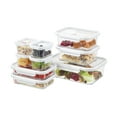 thumbnail image 3 of Better Homes & Gardens Rectangle Tritan Food Storage Container with Tritan Lid. Set of 9, 18 Pieces, Ideal Use for Meal Prep and Batch Cooking, 3 of 8