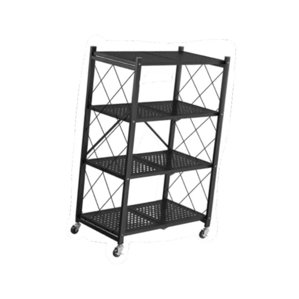 Estante de almacenamiento plegable Gloria de Metal 4 capas 80x34x122cm