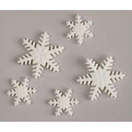 - Fondant Snowflakes - White 1