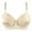 Beige, variant on Utoimkio Wireless Bras for Women No Underwire Lace Push Up Bras for Women Full Coverage Comfort Breathable Everyday Bras