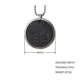 thumbnail image 1 of Collar vertical para hombre Yashi Estilo hip hop Dedo completo 25660-Oro, 1 of 5
