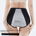 thumbnail image 2 of Ropa interior fisiológica de algodón puro para el período menstrual, pantalones fisiológicos de cintura alta antifugas laterales, pantalones fisiológicos cálidos de cintura alta a prueba de, 2 of 6