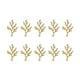 thumbnail image 1 of Sonducket 10 piezas de aleación colgante de rama para hacer joyas, accesorio para el pelo, hecho en casa, artesano profesional Ropa, zapatos y accesorios Miscelánea Oro, 1 of 6