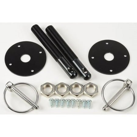 Neon Hood Pins - JEGS 90065 Aluminum Hood and Deck Lid Pin Kit