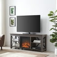 thumbnail image 4 of Henn&Hart 58" Alder Brown/Metal TV Stand, 4 of 9