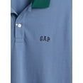 thumbnail image 3 of Polo GAP Novelty Logo para hombre Serene Blue Talla XS, 3 of 4
