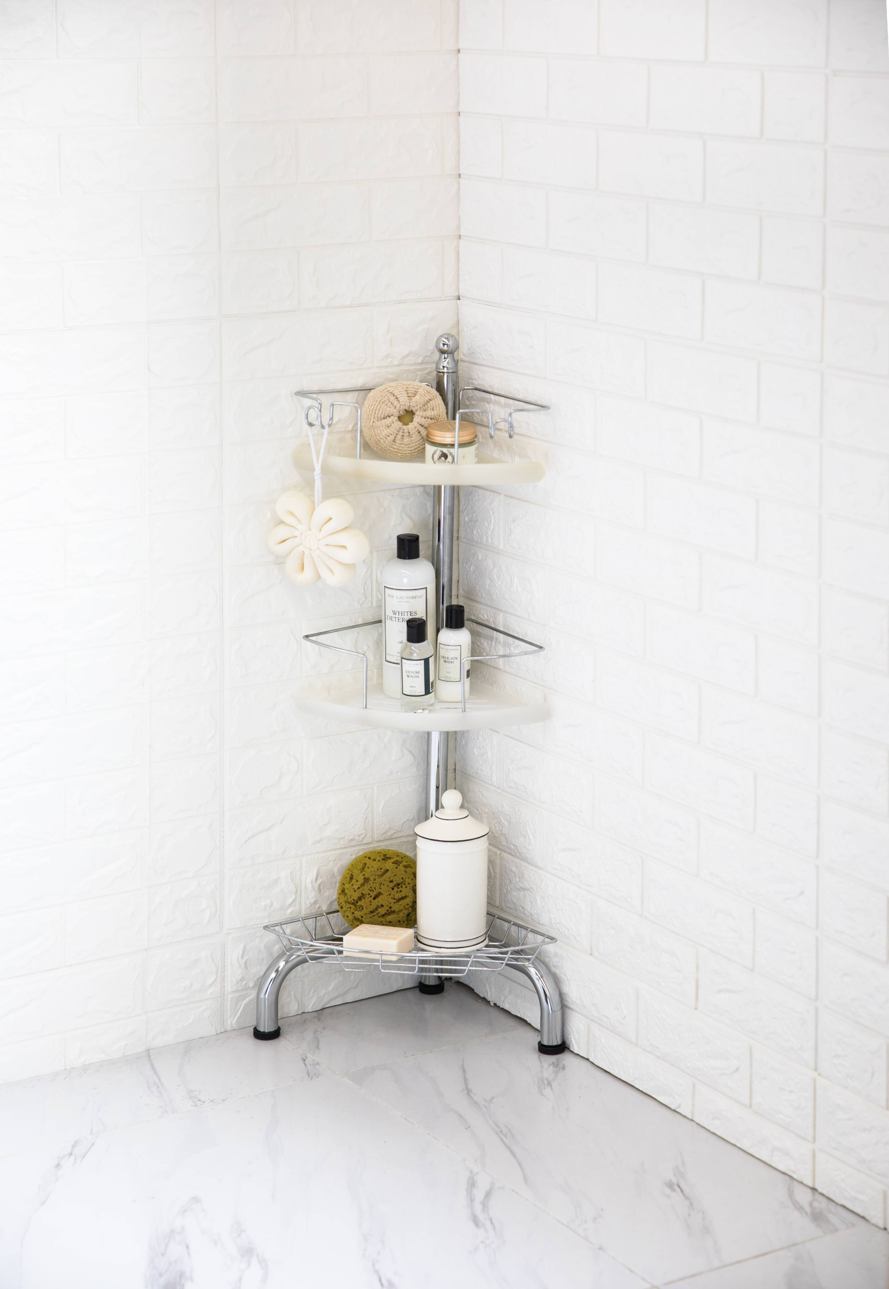 Rustproof Shower Shelf Over Door Shower Basket for Bathroom RUICER Hanging Shower Caddy Stainless Steel
