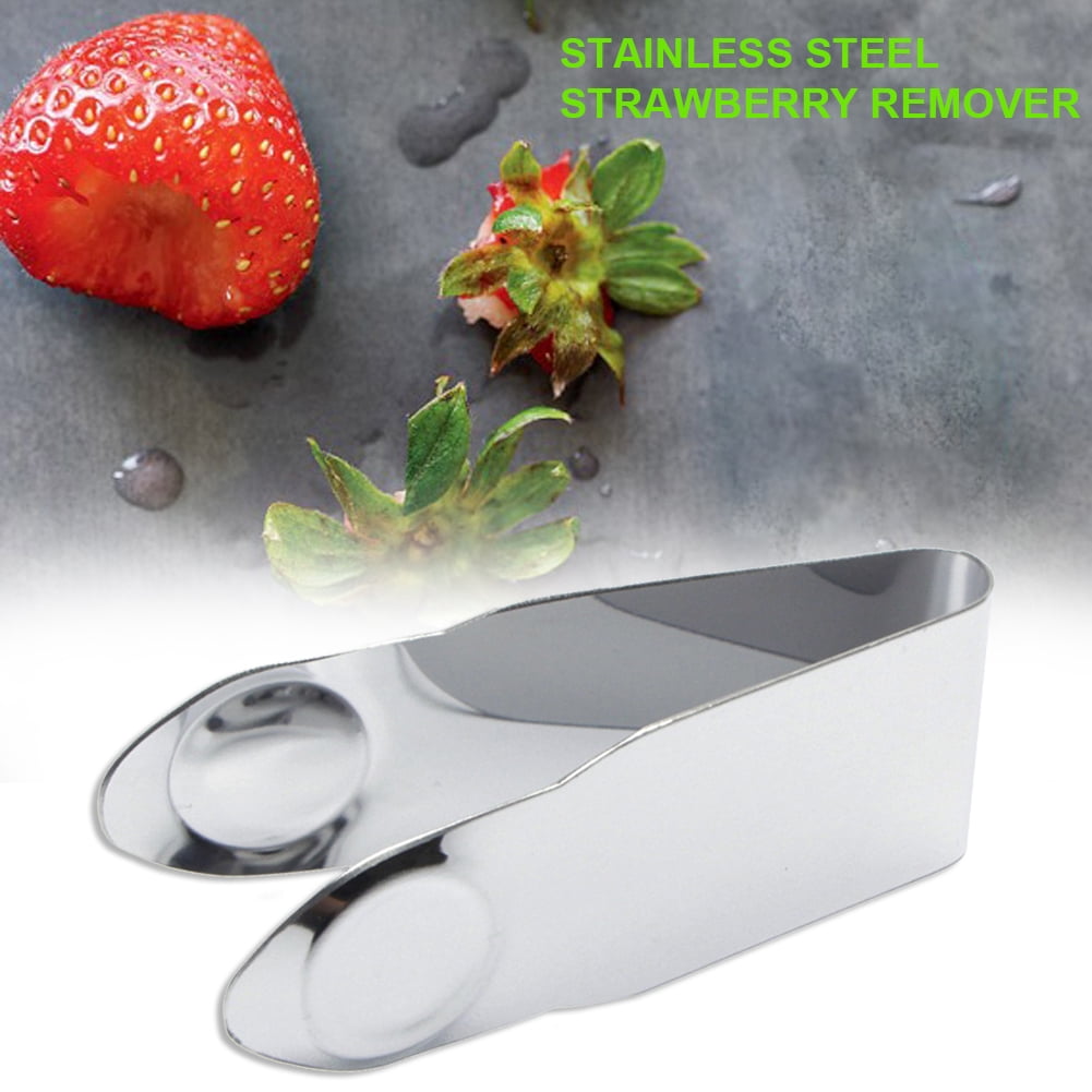 Strawberry Slicer Set Strawberry Stem Leaves Fruit Corer Remover Strawberry Huller Slicer Divides for Kitchen Tool 