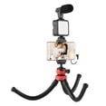 thumbnail image 2 of Mistaha Kit Jumpflash-04LM Kit de Vlogging Téléphone Intelligent Kit de Montage Vidéo Comprend 1 Lumière LED 1 Trépied, 2 of 8
