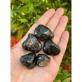 thumbnail image 4 of Black Onyx Tumbled Stones, Polished Natural Black Onyx Gemstone, Black Onyx Healing Crystals (Black Onyx, 10 Pound), 4 of 8