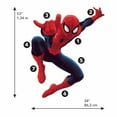 thumbnail image 4 of Ultimate Spiderman Peel and Stick RMK4831GM Giant Wall Decal and Spider-Man Miles Morales RMK3921GM Peel and Stick Giant Wall Decals Bundle Set, 4 of 8