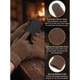 thumbnail image 5 of BadPiggies Winter Gloves for Men Women, Touch Screen Texting Warm Gloves with Thermal Soft Fleece Lining Elastic Cuff, 5 of 9