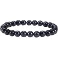 thumbnail image 1 of GHSDFBB / Bracelet Extensible en Perles de Pierres Précieuses / Petites, Moyennes, Grandes Tailles / Perles Rondes 6mm, 1 of 6