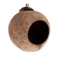 thumbnail image 2 of Natural Coconut Hamster Hideaway, Bird and Small Animal Toy, 2 of 7