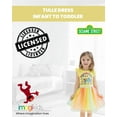 thumbnail image 2 of Sesame Street Bert and Ernie Big Bird Cookie Monster Baby Girls Tulle Dress Infant to Toddler, 2 of 5