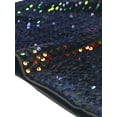 thumbnail image 5 of INSPIRE CHIC Robe de Fête Mini Moulante Extensible à Paillettes Scintillantes Col en V Bretelles Spaghetti pour Femmes Halloween TG Multicolore, 5 of 5
