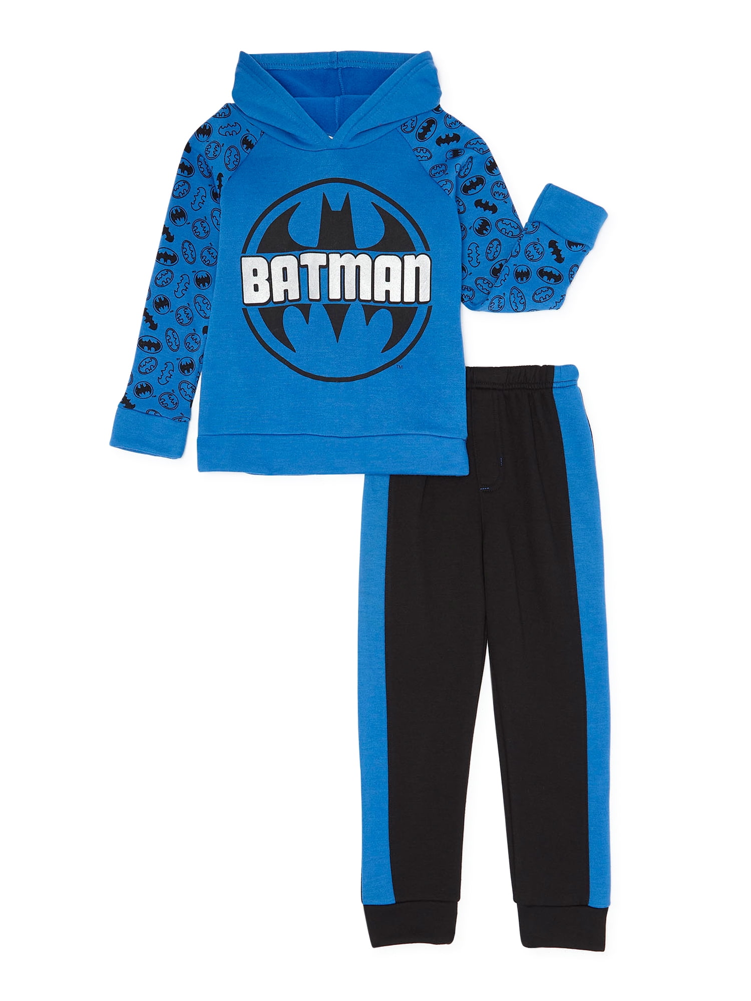 Jugar con localizar Detallado DC Comics Batman Boys Hoodie Sweatshirt & Jogger Sweatpants, 2-Piece Outfit  Set, Sizes 4-7 - Walmart.com