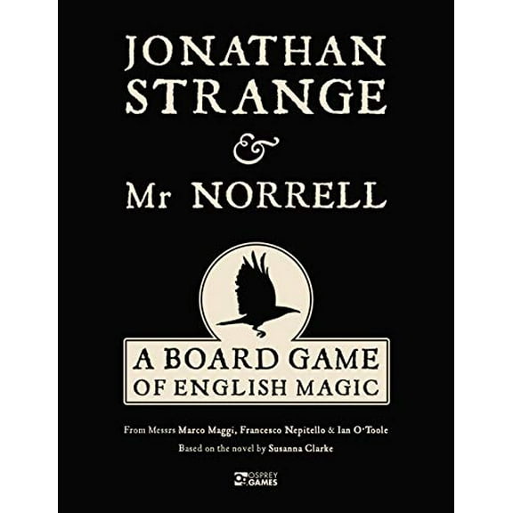Pre-Owned Osprey Jonathan Strange & Mr Norrell: A Board Game of English Magic, 9781472835178, 1472835174, Paperback,