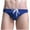 Blue, variant on ZVNAΖH Swim Briefs for Men, Men's Sexy Low Rise Quick Dry Swim Briefs Hot Body Bikini Swimsuit Swimwear
