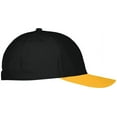 thumbnail image 5 of Augusta 6251 Rally Cotton Twill Cap - Black Gold, 5 of 6