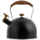 thumbnail image 1 of Tetera 2.5L Cipaher Tea Kettle for Stove Top and Induction Stove Negro Tetera de Acero Inoxidable para Estufa, 1 of 5