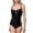 Noir, variante sur Hauts de Maillot Tauxra pour Femmes, Haut de Bikini Sport avec Bretelles Ajustables, Maillot de Bain Athlétique Confortable pour Activités à la Piscine et à la Plage