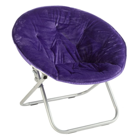 mainstays faux fur folding chair product